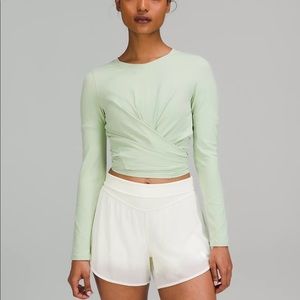 Lululemon Wrap Long sleeve top
